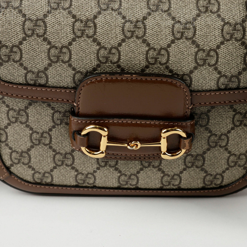 GUCCI Horsebit 1955 迷你肩斜背包 658574-1