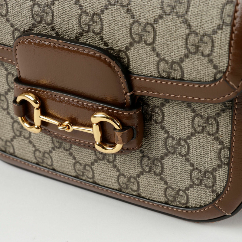 GUCCI Horsebit 1955 迷你肩斜背包 658574-2
