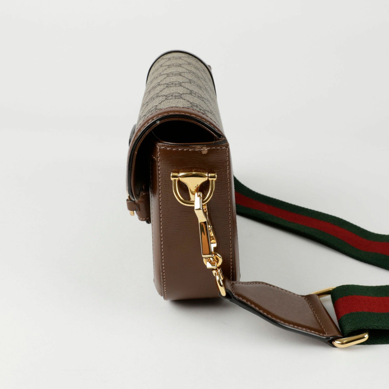 GUCCI Horsebit 1955 迷你肩斜背包 658574-3