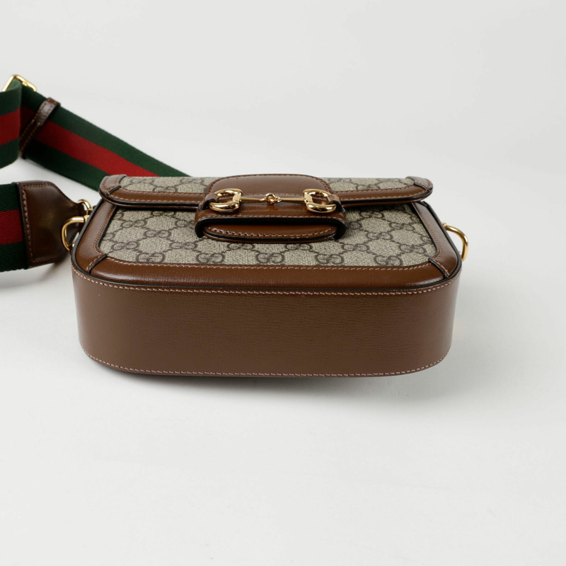 GUCCI Horsebit 1955 迷你肩斜背包 658574-8