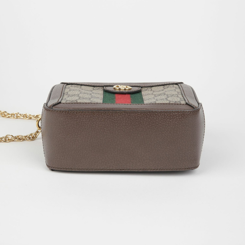 GUCCI Ophidia 迷你頂部提把托特單肩包 602576-5