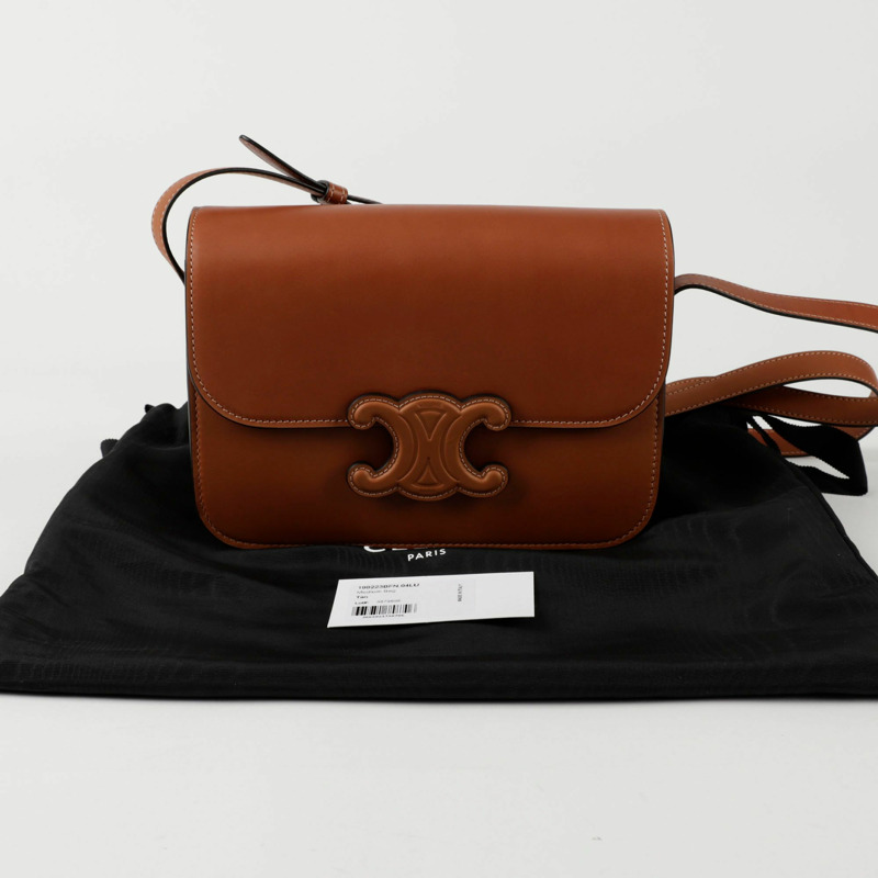 【包稅】CELINE Quire Triope 中單肩斜挎包 199223BFN-0