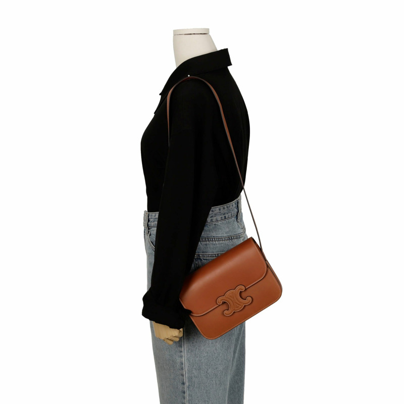 【包稅】CELINE Quire Triope 中單肩斜挎包 199223BFN-10