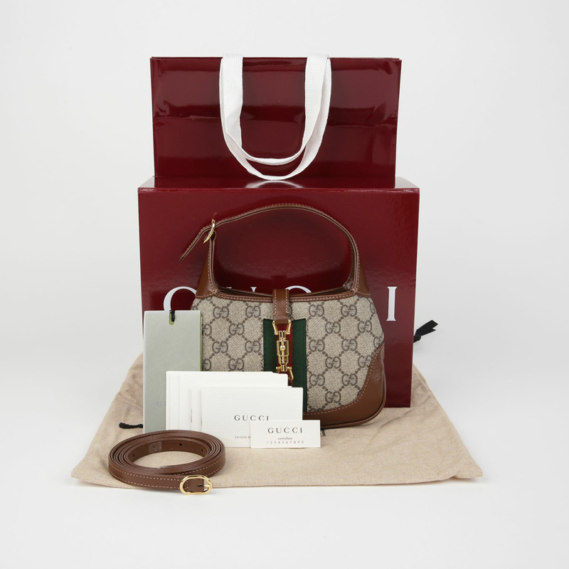 GUCCI Jackie 1961 迷你 Hobo 單肩斜背包 637092-0