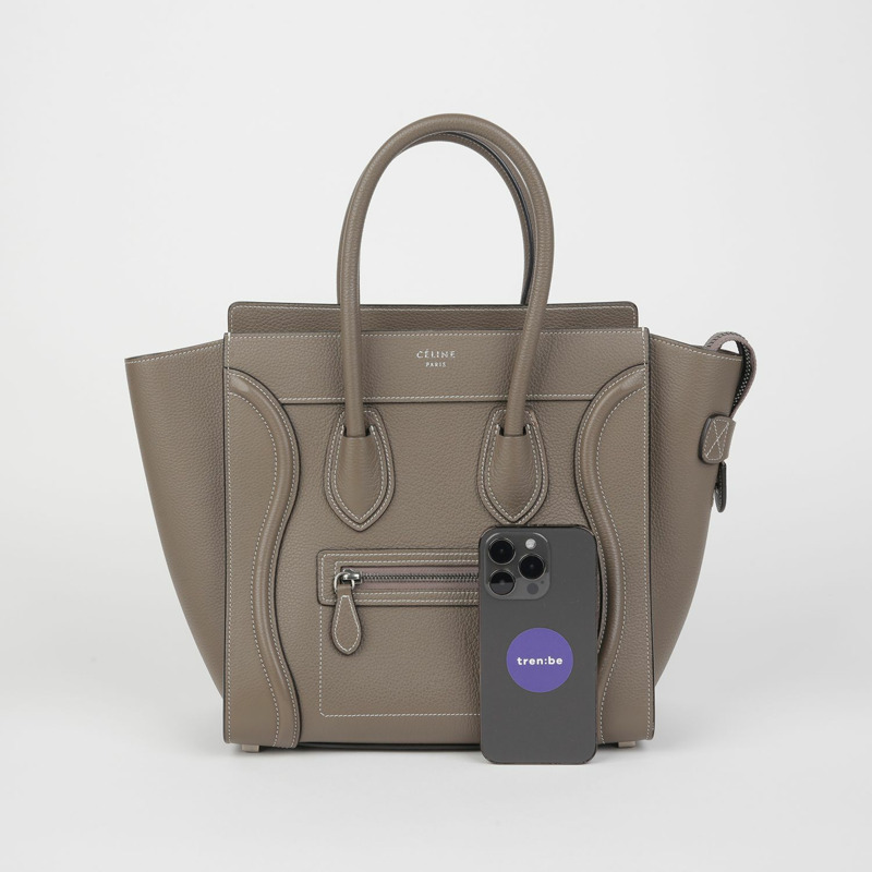 CELINE Luggage 微型手提包 189793-11