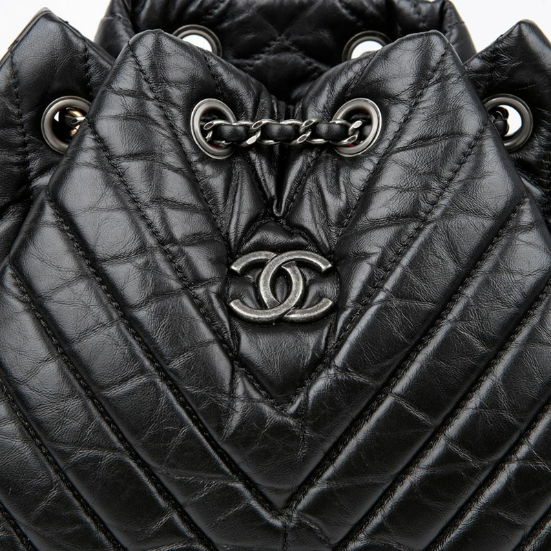 【包稅】CHANEL Gabrielle Chevron 中型背包 A94502-2