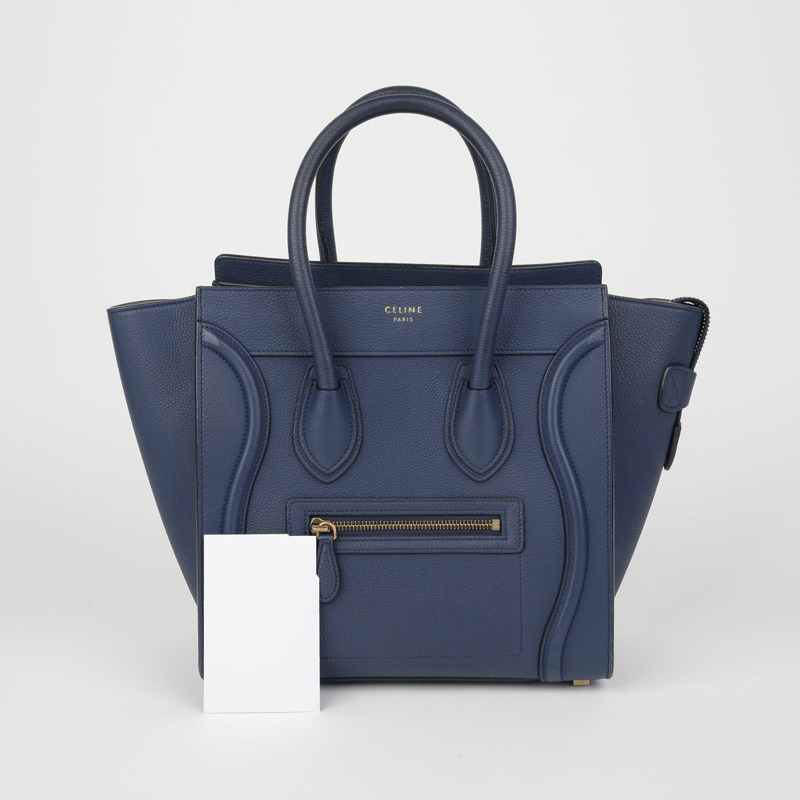 CELINE Luggage 微型手提包 189793-0