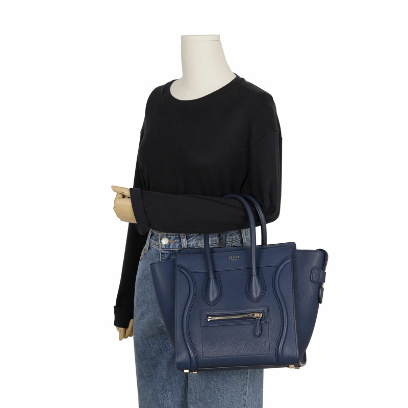 CELINE Luggage 微型手提包 189793-15