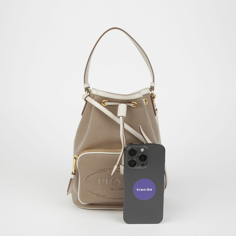 【包稅】PRADA 1BH038 Duet 水桶手提單肩包-8