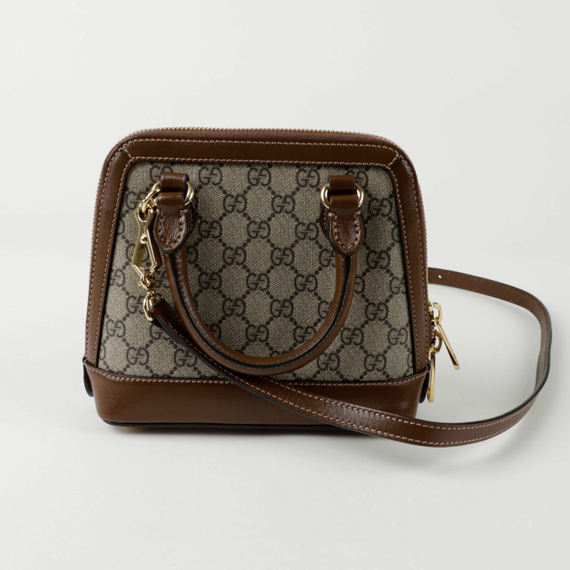GUCCI Horsebit 1955 迷你頂部提把托特單肩包 640716-4