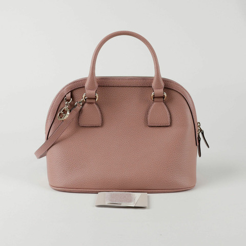 GUCCI 互鎖圓頂手提單肩包 449662