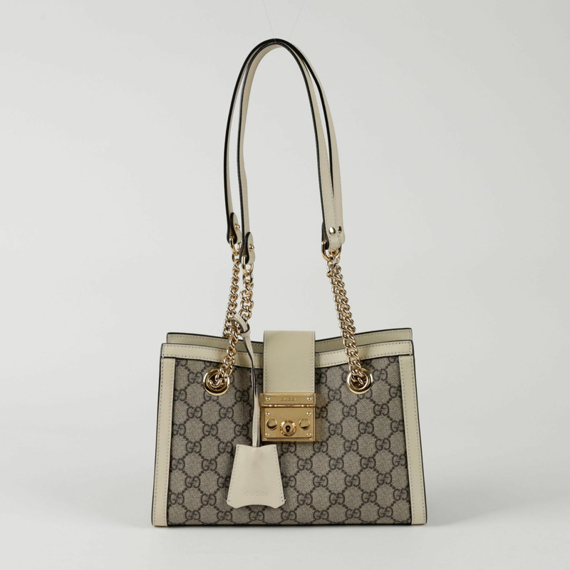 GUCCI 掛鎖小號肩背包 498156-0