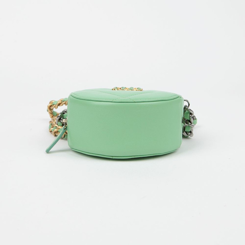 【包稅】CHANEL 圓形迷你鏈肩斜背包 AP0945 19-5