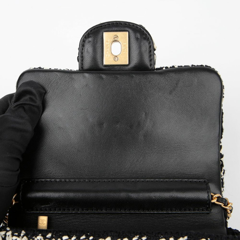 【包稅】CHANEL 拉菲草編織愛心翻蓋肩斜背包-7