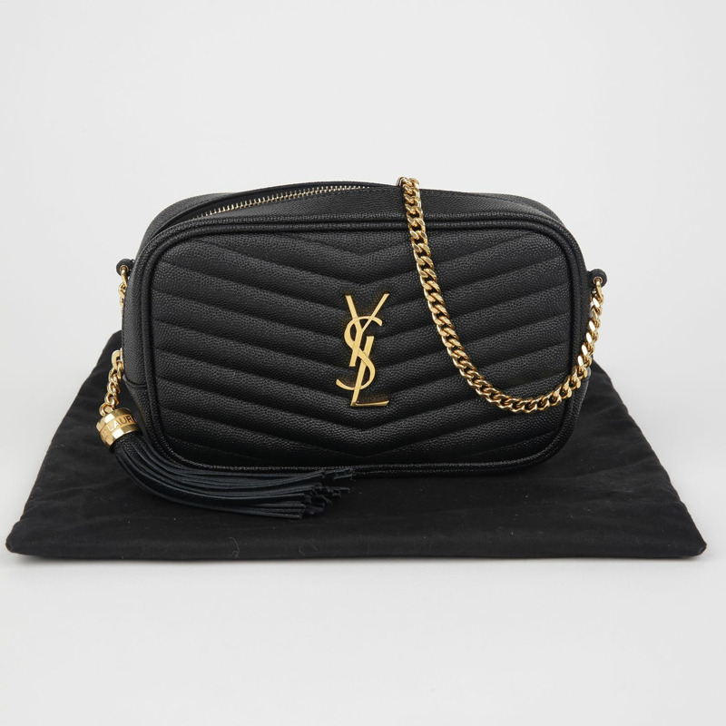 SAINT LAURENT 612579 Rue 迷你鏈條單肩斜背包-0