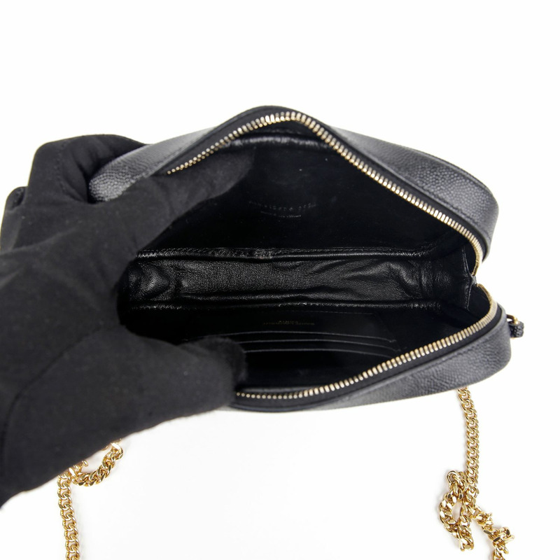 SAINT LAURENT 612579 Rue 迷你鏈條單肩斜背包-7