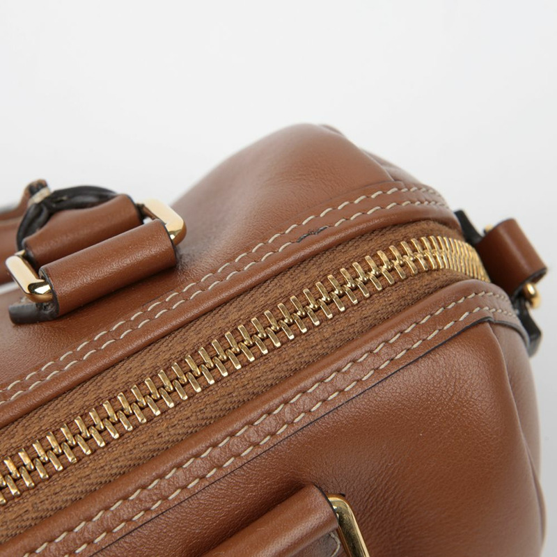 【包稅】CELINE 197583DU3 Quiro Triope Boston 小號手提單肩包-8