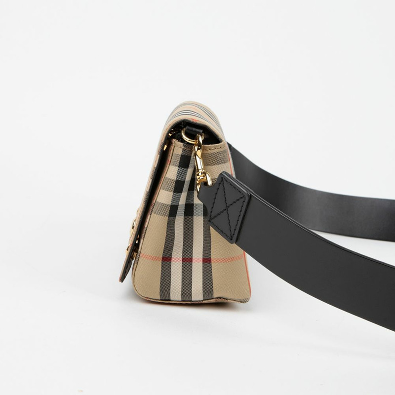 BURBERRY Vintage 格紋小號肩斜背包 8026454-3