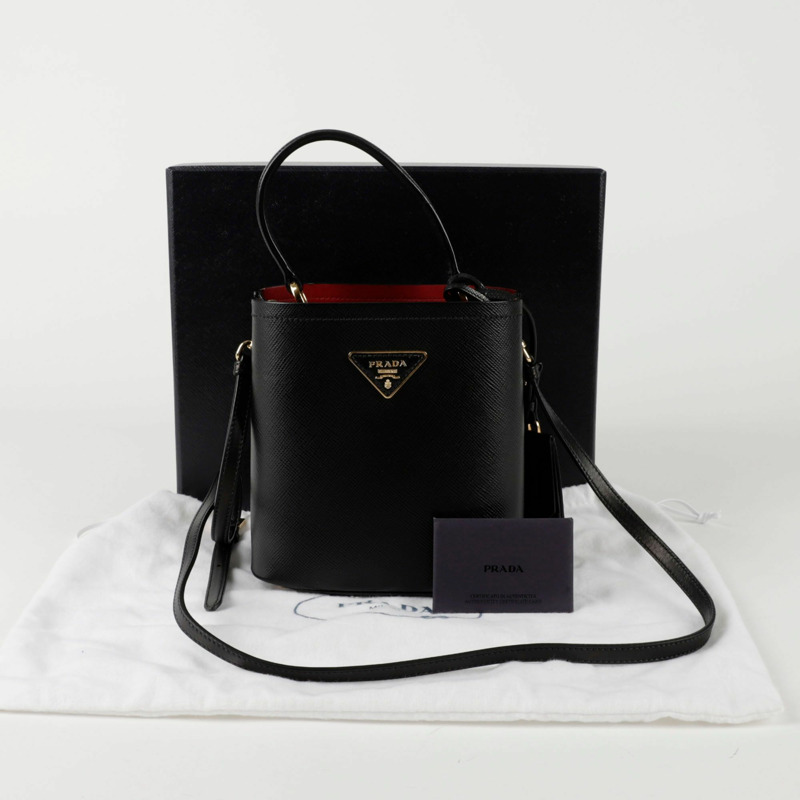 PRADA 1BA217 Panier 小號托特單肩包-0