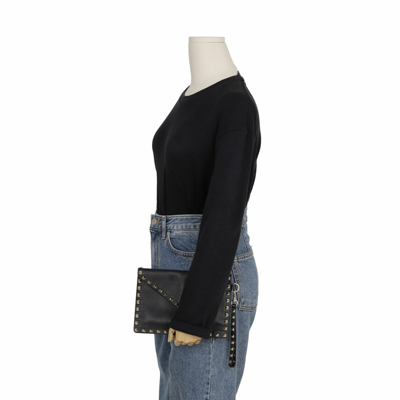 VALENTINO Rockstud 信封附手拿包 2P0P87-10