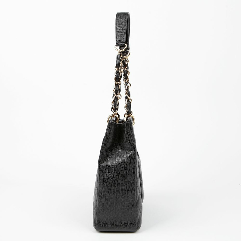 CHANEL Caviar Skin Shopping 小號肩背包 A20994-4
