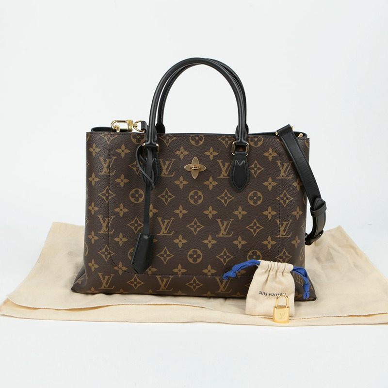 【包稅】LOUIS VUITTON M43550 花朵手提單肩包-0