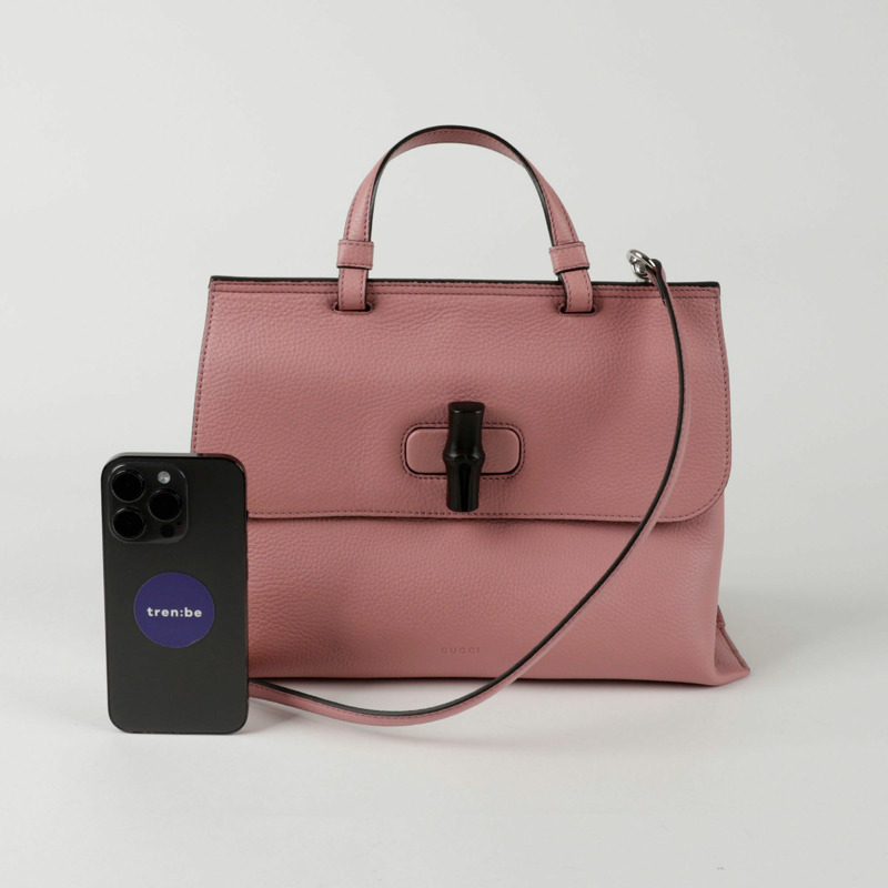 GUCCI 竹製頂部提把托特單肩包 392013-10