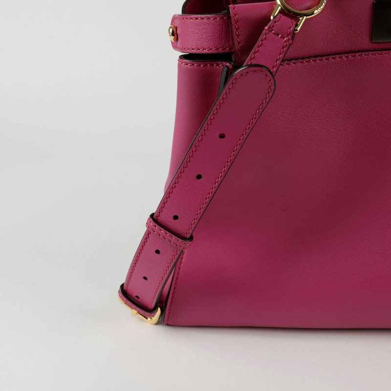 FENDI 常規款 Peekaboo 托特單肩包 8BN290-2