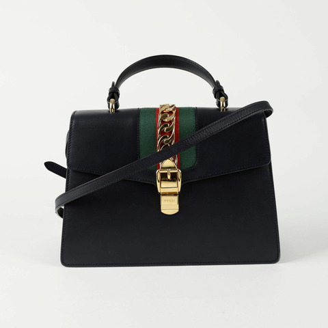 GUCCI Silvy 中號頂部提把托特單肩包 431665
