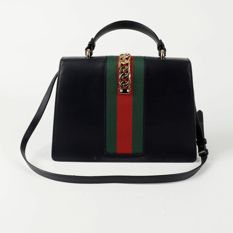 GUCCI Silvy 中號頂部提把托特單肩包 431665-4