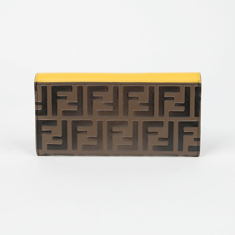 FENDI 8M0251 翻蓋長版皮夾-3