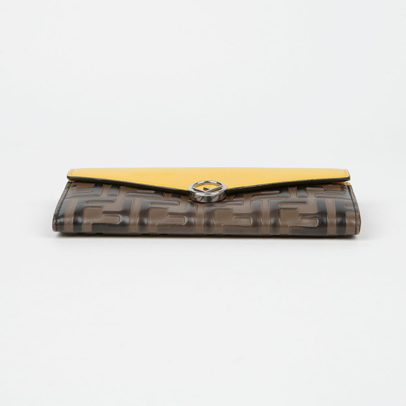 FENDI 8M0251 翻蓋長版皮夾-5