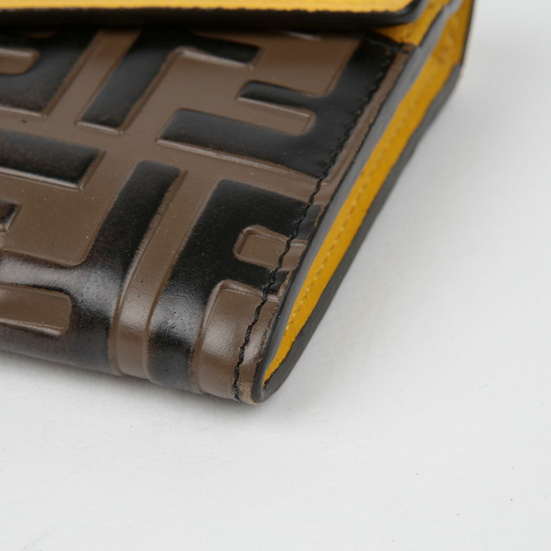 FENDI 8M0251 翻蓋長版皮夾-6