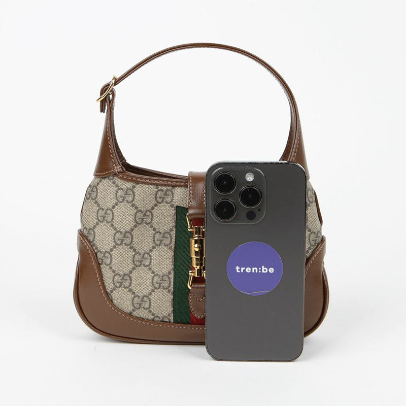 GUCCI Jackie 1961 迷你 Hobo 單肩斜背包 637092-6