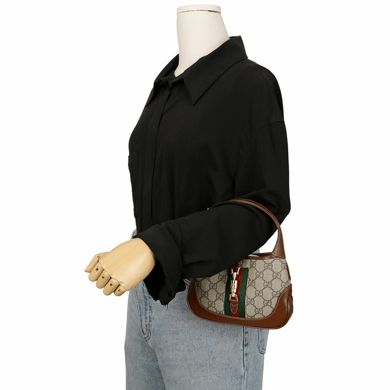 GUCCI Jackie 1961 迷你 Hobo 單肩斜背包 637092-8