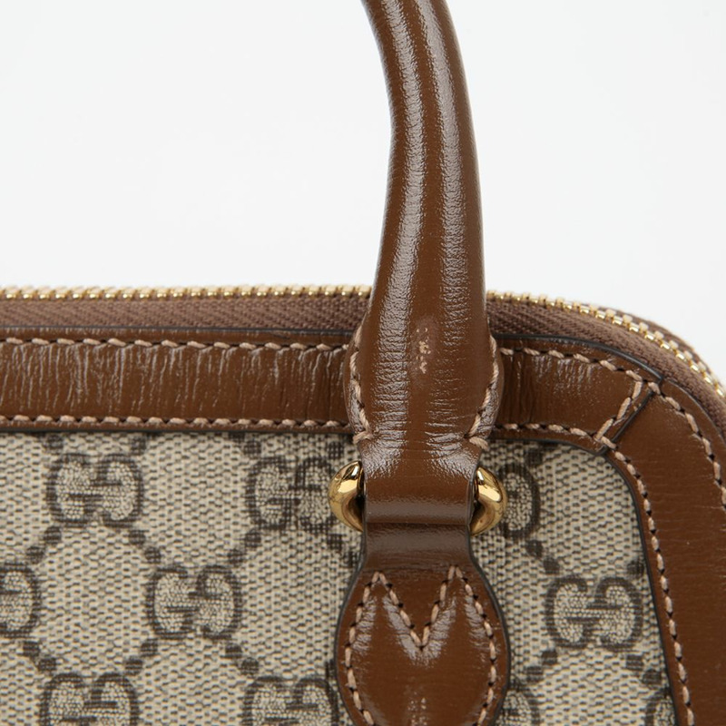 GUCCI 640716 Horsebit 1955 迷你頂部提手托特單肩包-4