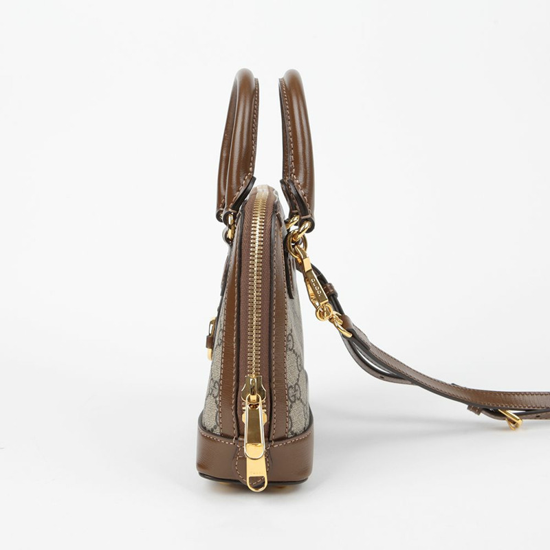 GUCCI 640716 Horsebit 1955 迷你頂部提手托特單肩包-6