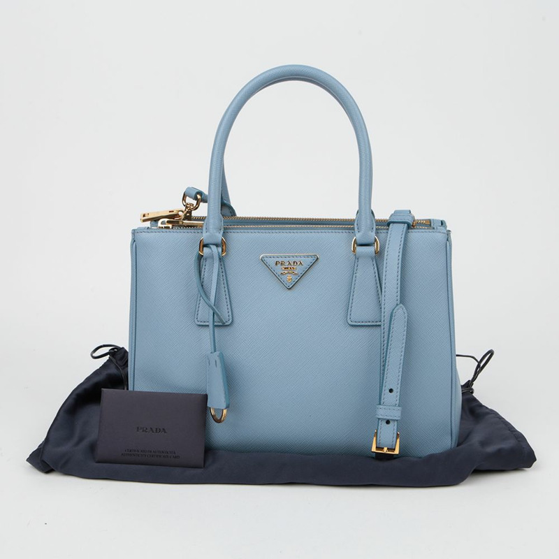 【包稅】PRADA 1BA863 奢華中型手提單肩包-0
