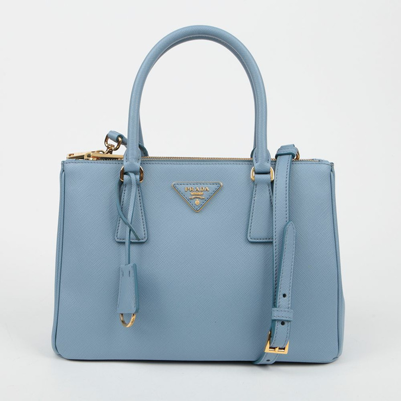 【包稅】PRADA 1BA863 奢華中型手提單肩包-1