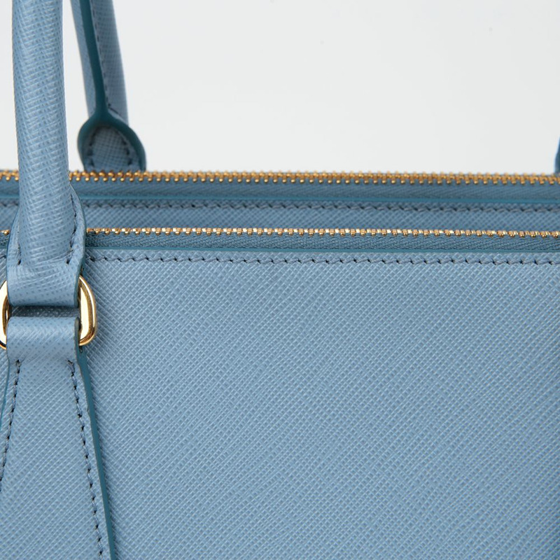 【包稅】PRADA 1BA863 奢華中型手提單肩包-6