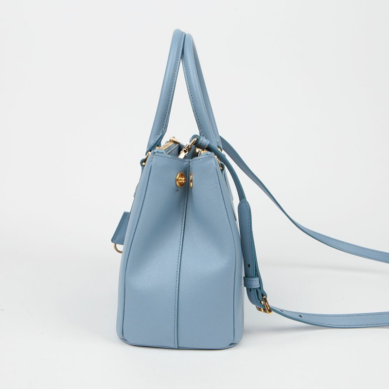 【包稅】PRADA 1BA863 奢華中型手提單肩包-7