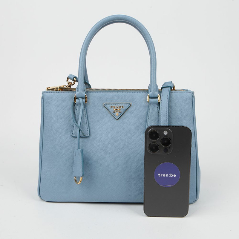 【包稅】PRADA 1BA863 奢華中型手提單肩包-10