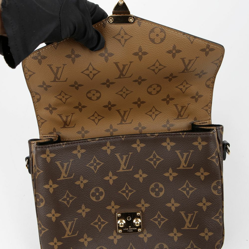 LOUIS VUITTON M41465 Reverse Pochette Metis 托特單肩包-9