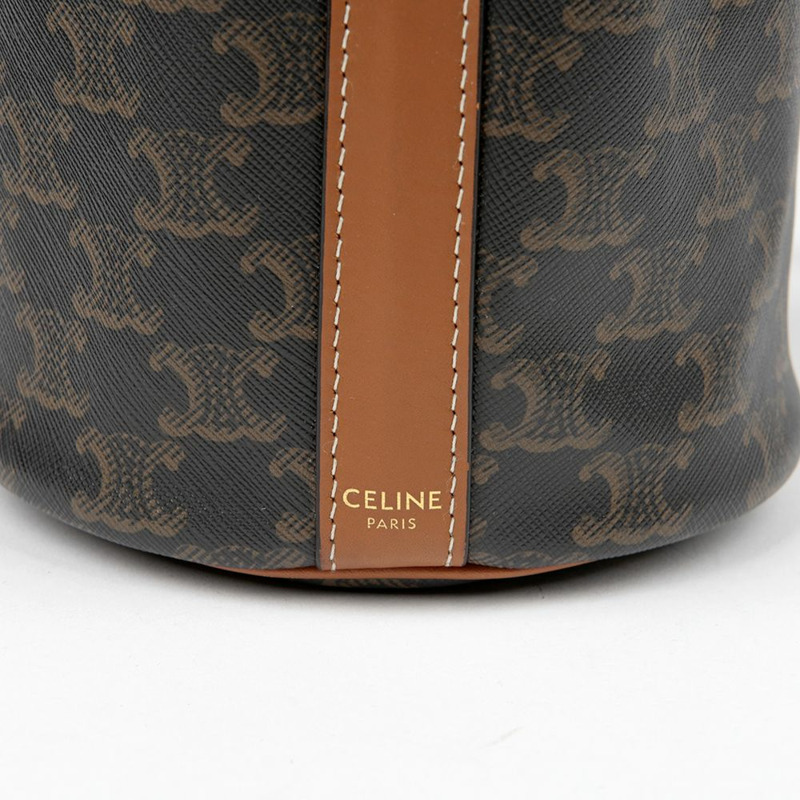 CELINE 抽繩小號水桶單肩包 191142BZJ-5
