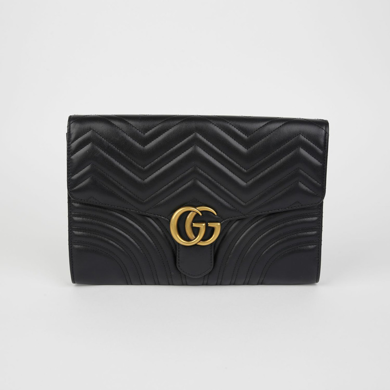 【包稅】GUCCI 498079 GG Marmont 手拿包-1