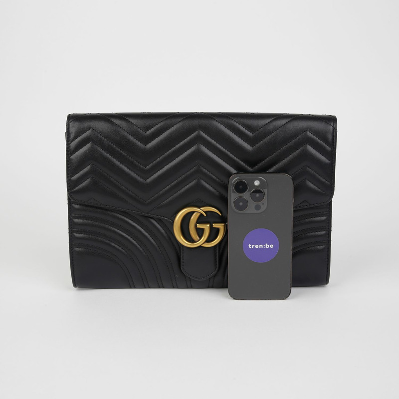 【包稅】GUCCI 498079 GG Marmont 手拿包-10