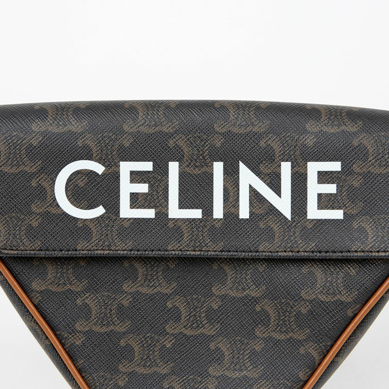 CELINE 三角形單肩斜背包 195902BZK-2