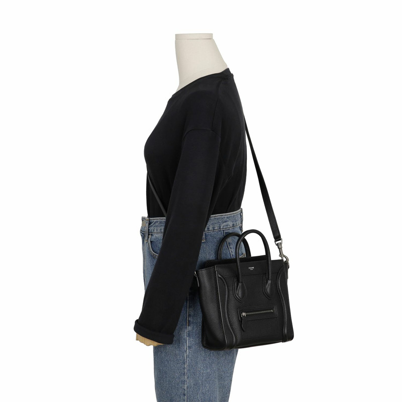 CELINE 189243DRU Luggage Nano 托特單肩包-7