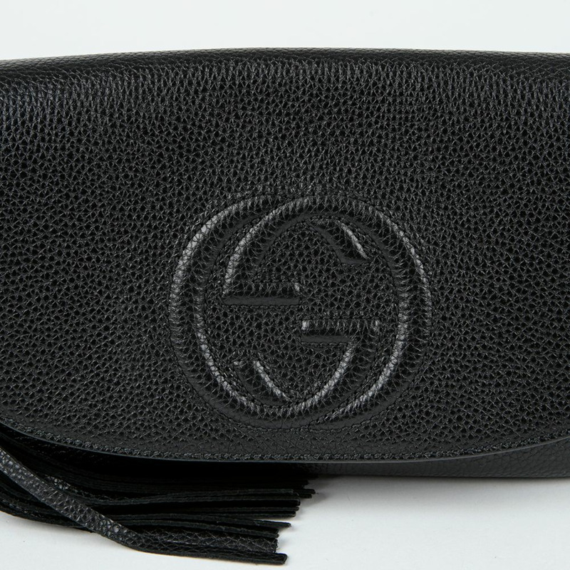 GUCCI Soho 流蘇單肩斜背包 536224-2