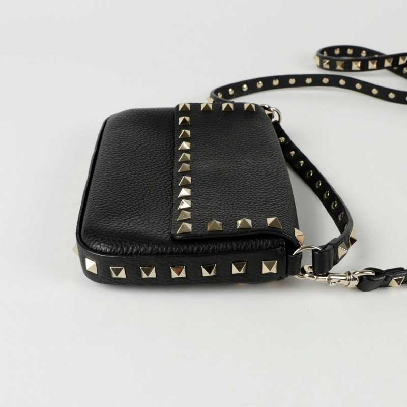 VALENTINO Rockstud 頂部提把托特單肩包 WW2P0W07-4